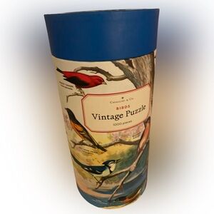 Cavallini & Co. Birds Vintage Puzzle -1000 pieces